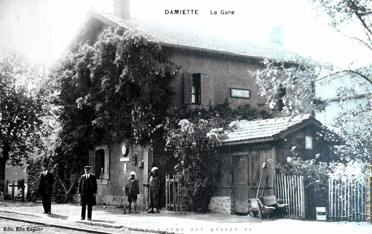 Damiette - Gare - 1925.jpg
